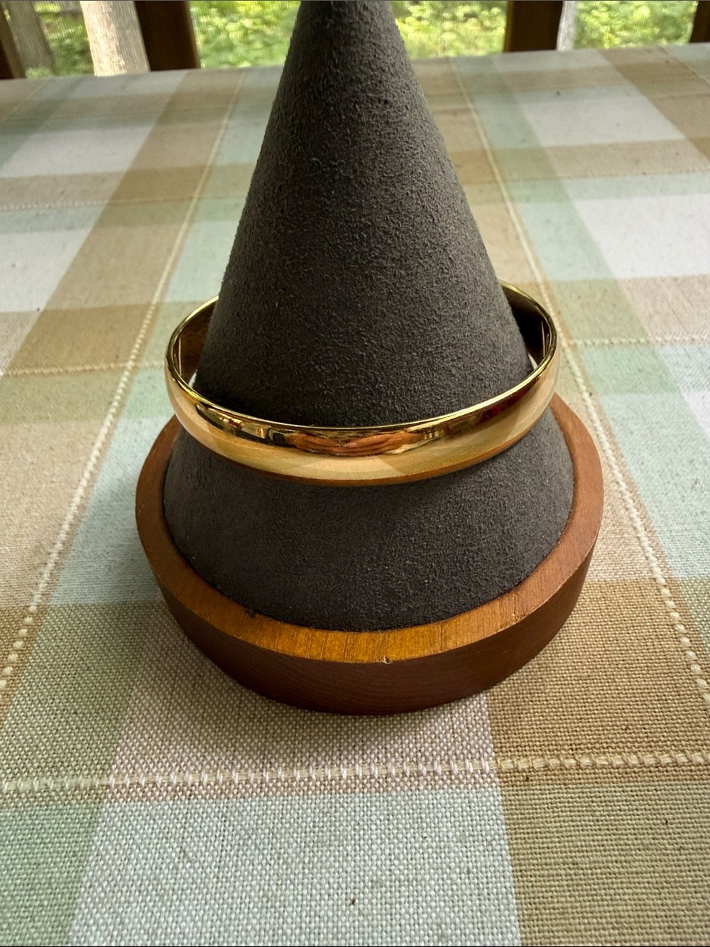 Vintage Monet Gold Bangle Bracelet